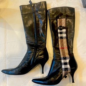Burberry Leather Boots